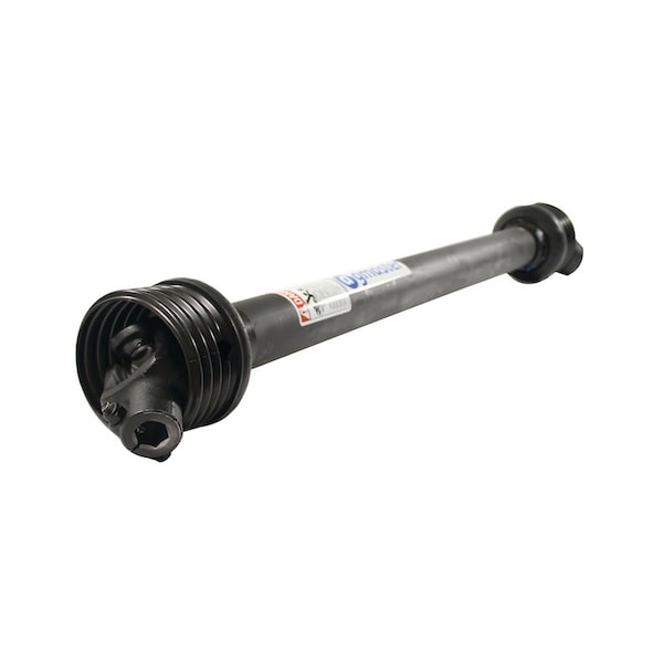 Driveshaft, Header, w/ 1-1/8" Hex End Yokes, 48 58" x7.5" x7.5"